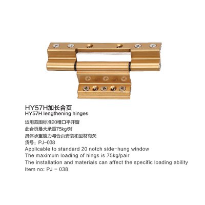 HY57H extended hinge