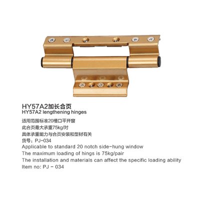 HY57A2 extended hinge